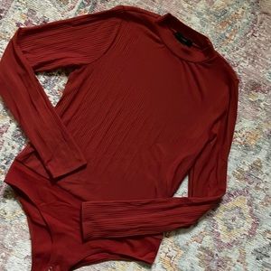 JCrew Mock Neck Bodysuit